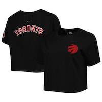 Women's Pro Standard Black Toronto Raptors Classics Boxy T-Shirt