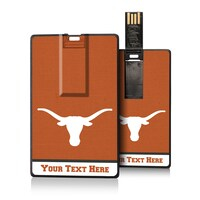 Texas Longhorns Personalized Credit Card USB Drive
