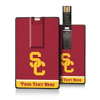 USC Trojans Personalized Credit Card USB Drive