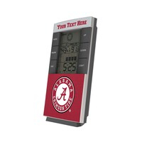 Alabama Crimson Tide Alternate Logo Personalized Digital Desk Clock