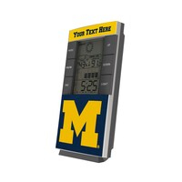 Michigan Wolverines Personalized Digital Desk Clock