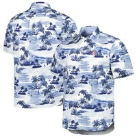 Men's Tommy Bahama Navy Arizona Wildcats Tropical Horizons Button-Up Shirt