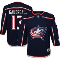 Youth Johnny Gaudreau Navy Columbus Blue Jackets 2022/23 Premier Player Jersey