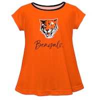 Girls Infant Orange Buffalo State Bengals A-Line Top
