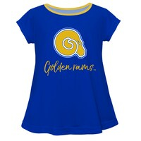 Girls Youth Blue Albany State Golden Rams A-Line Top