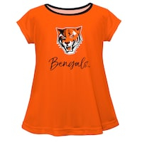 Girls Youth Orange Buffalo State Bengals A-Line Top