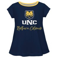 Girls Youth Blue Northern Colorado Bears A-Line Top