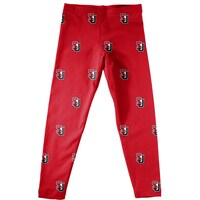 Girls Youth Red Seattle Redhawks All Over Print Leggings