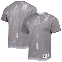 Men's Mitchell & Ness Jason Richardson Heather Gray Golden State Warriors Above The Rim T-Shirt