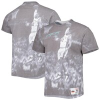 Men's Mitchell & Ness Tim Duncan Heather Gray San Antonio Spurs Above The Rim T-Shirt