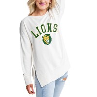 Women's Gameday Couture Cream Southeastern Louisiana Lions Side Split Pullover Top