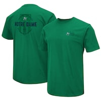 Men's Colosseum Kelly Green Notre Dame Fighting Irish OHT Military Appreciation T-Shirt