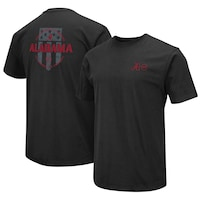 Men's Colosseum Black Alabama Crimson Tide OHT Military Appreciation T-Shirt