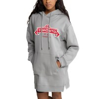 Women's Gameday Couture Gray Toronto FC Side Split Hoodie Dress
