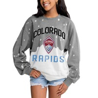 Women's Gameday Couture Gray Colorado Rapids Twice As Nice Pullover Sweatshirt