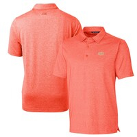 Men's Cutter & Buck Heather Orange Oklahoma State Cowboys Forge Stretch Polo