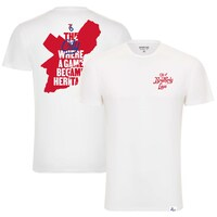 Unisex Sportiqe White Philadelphia 76ers 2022/23 City Edition '76 Originals' Bingham Elevated Tri-Blend T-Shirt