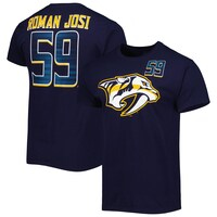 Men's Roman Josi Navy Nashville Predators Player Name & Number T-Shirt