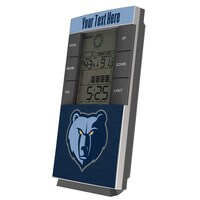 Memphis Grizzlies Personalized Digital Desk Clock