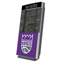 Sacramento Kings Personalized Digital Desk Clock