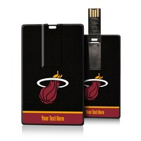 Miami Heat Personalized Credit Card USB Drive