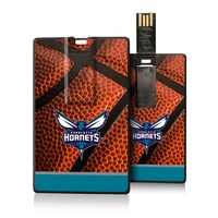 Charlotte Hornets Basketball Credit Card USB Drive
