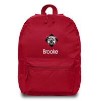 Youth Red Davidson Wildcats Personalized Backpack