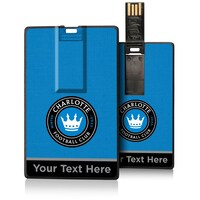 Charlotte FC Personalized Credit Card USB Drive