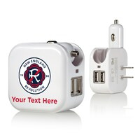 New England Revolution Personalized 2-In-1 USB Charger