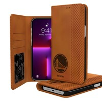 Golden State Warriors Personalized Burn Design iPhone Folio Case