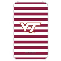 Virginia Tech Hokies Stripe Design 10000 mAh Portable Power Pack