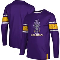 Men's ProSphere Purple UAlbany Great Danes Long Sleeve T-Shirt