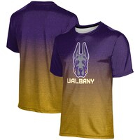 Men's ProSphere Purple UAlbany Great Danes Ombre T-Shirt