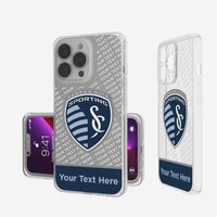 Sporting Kansas City Personalized Endzone Plus Design iPhone Clear Case