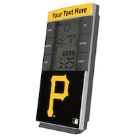 Pittsburgh Pirates Personalized Digital Desk Clock