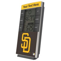 San Diego Padres Personalized Digital Desk Clock