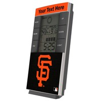 San Francisco Giants Personalized Digital Desk Clock
