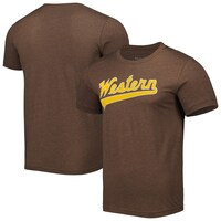 Men's Homefield Brown Western Michigan Broncos Baseball T-Shirt