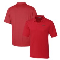 Men's Cutter & Buck Red Texas Tech Red Raiders Forge Pencil Stripe Stretch Polo