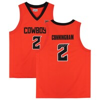 Cade Cunningham Orange Oklahoma State Cowboys Autographed Retro Brand Swingman Jersey