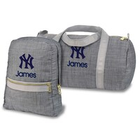 New York Yankees Personalized Small Backpack and Duffle Bag Set