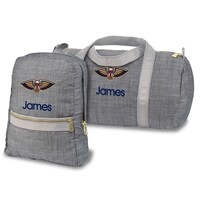 New Orleans Pelicans Personalized Small Backpack and Duffle Bag Set