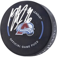 Mikko Rantanen Colorado Avalanche Autographed 2022-23 Official Game Puck