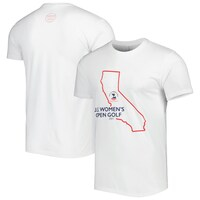 Unisex 2023 U.S. Women's Open White Swing Juice California T-Shirt