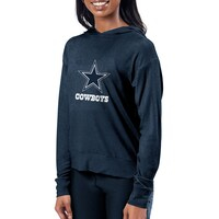 Women's Certo Navy Dallas Cowboys Pullover Hoodie