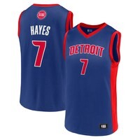 Youth Fanatics Branded Killian Hayes Blue Detroit Pistons Player Jersey