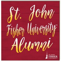 St. John Fisher Cardinals 10'' x 10'' Alumni Plaque