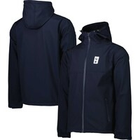 Men's Black Tottenham Hotspur Three-Layer Full-Zip Hoodie Jacket