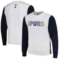 Men's Gray Tottenham Hotspur Kangaroo Pullover Sweatshirt