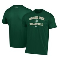 Men's Under Armour Green Colorado State Rams Volleyball Arch Over Performance T-Shirt